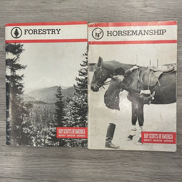 VTG Lot Of 4 Boy Scouts Of America Merit Badge Series Boys Life Handbook - Picture 3 of 11